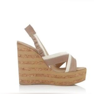 RAS cork wedges heels size 7